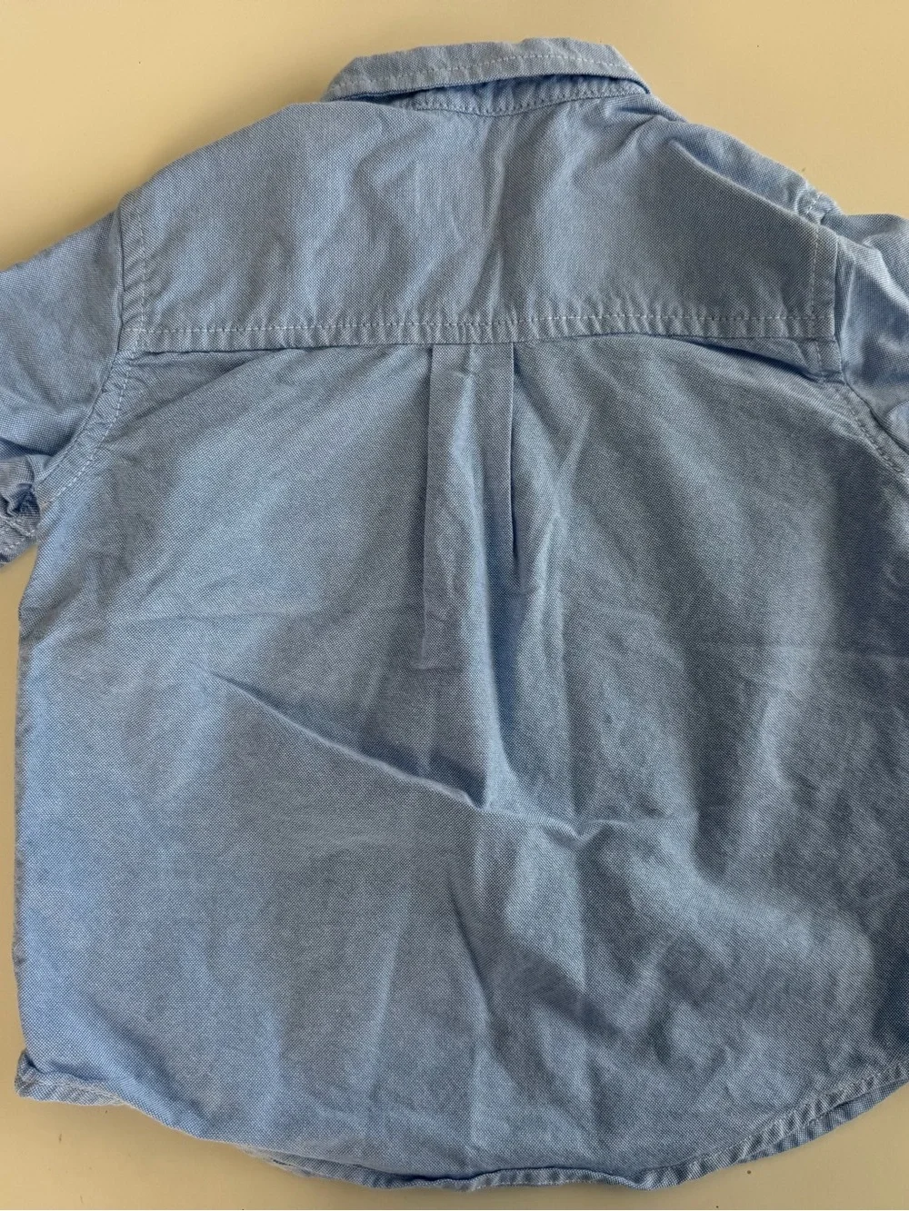 The Children's Place Light Blue Short-Sleeve Button-Down Shirt
